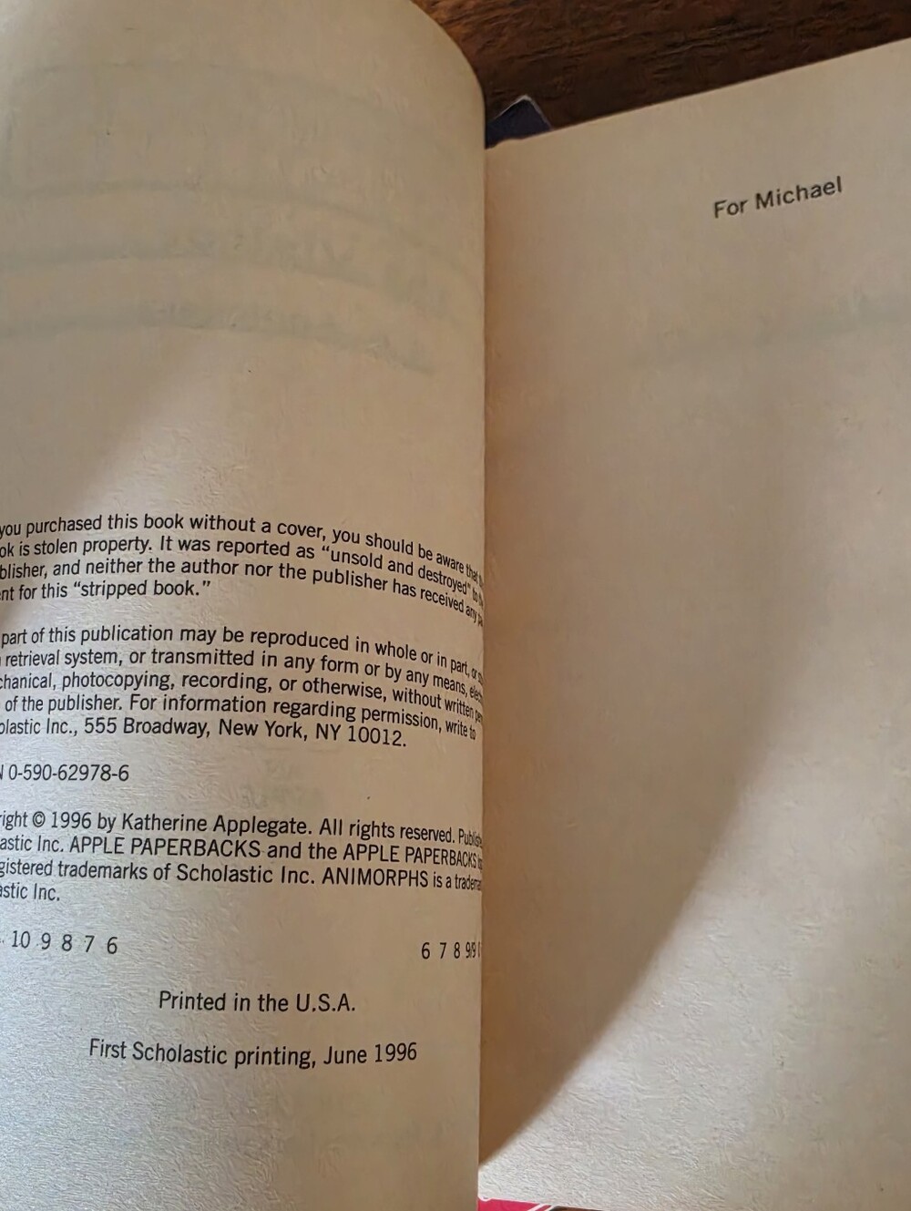 Animorphs Books 1-4 By K.A. Applegate Paperback - Picture 11 of 13